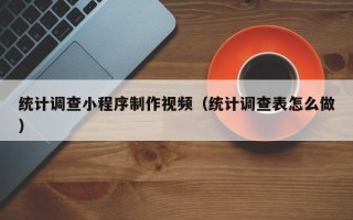 嵊州统计调查小程序制作视频（统计调查表怎么做）